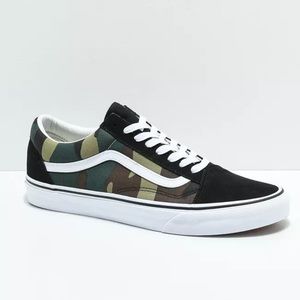 Old Sokol Camo Vans